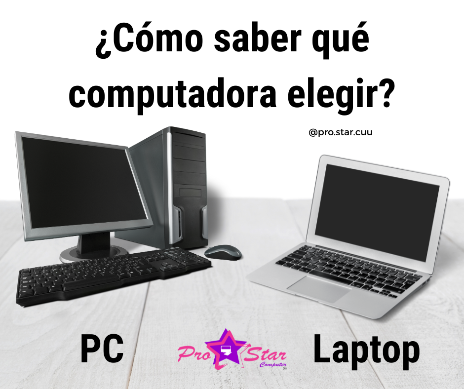 ¿Cómo saber que computadora elegir?