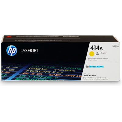 W2022A - TONER HP 414A AMARILLO ORIGINAL W2022A