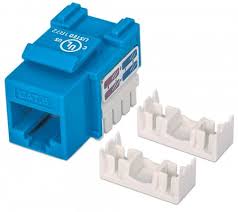 210737 - JACK INTELLINET CAT6 DE IMPACTO, RJ-45, AZUL, 210737