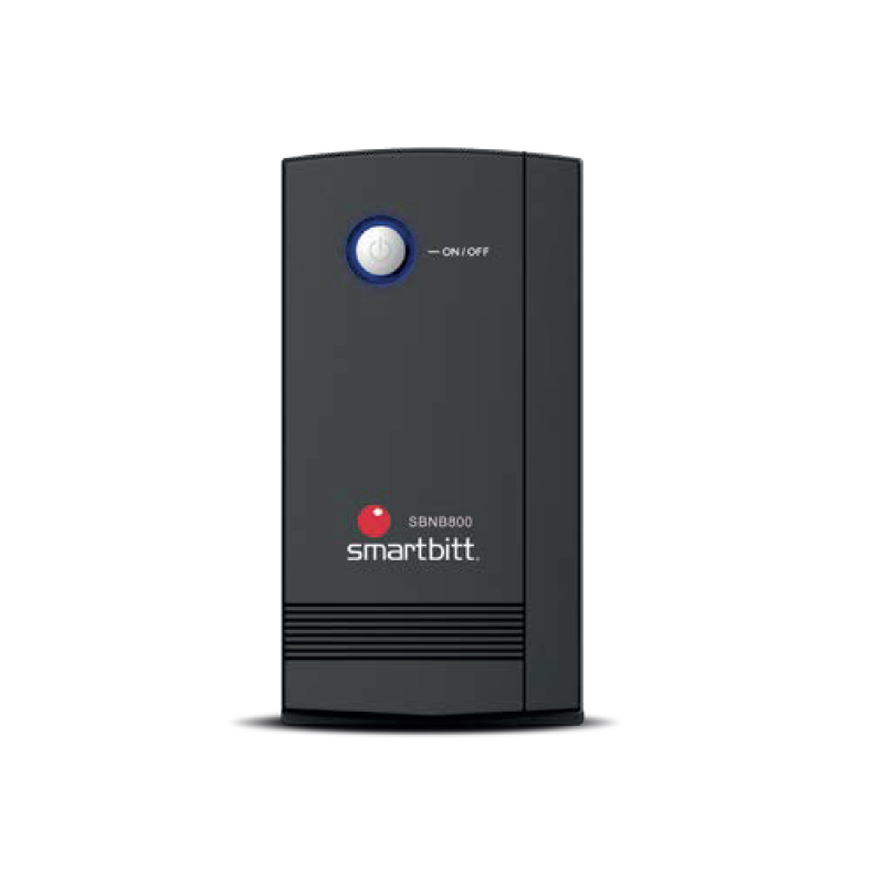7503023637596-S - NO BREAKS/UPS MARCA SMARTBITT 800VA/400W, 6 CONT, RJ-11 (SBNB800)