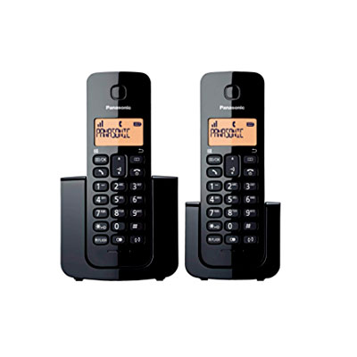 5025232858934-P - PANASONIC TELEFONO INALAMBRICO P.LCD 1.4 + 1 AURI NEGRO(KX-TGB112MEB)