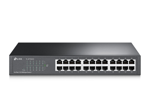 845973020828-T - SWITCH ESCRIT/RACK TP-LINK/24 PTOS FAST/SAVE ENERGY 75%/13/ TL-SF1024D