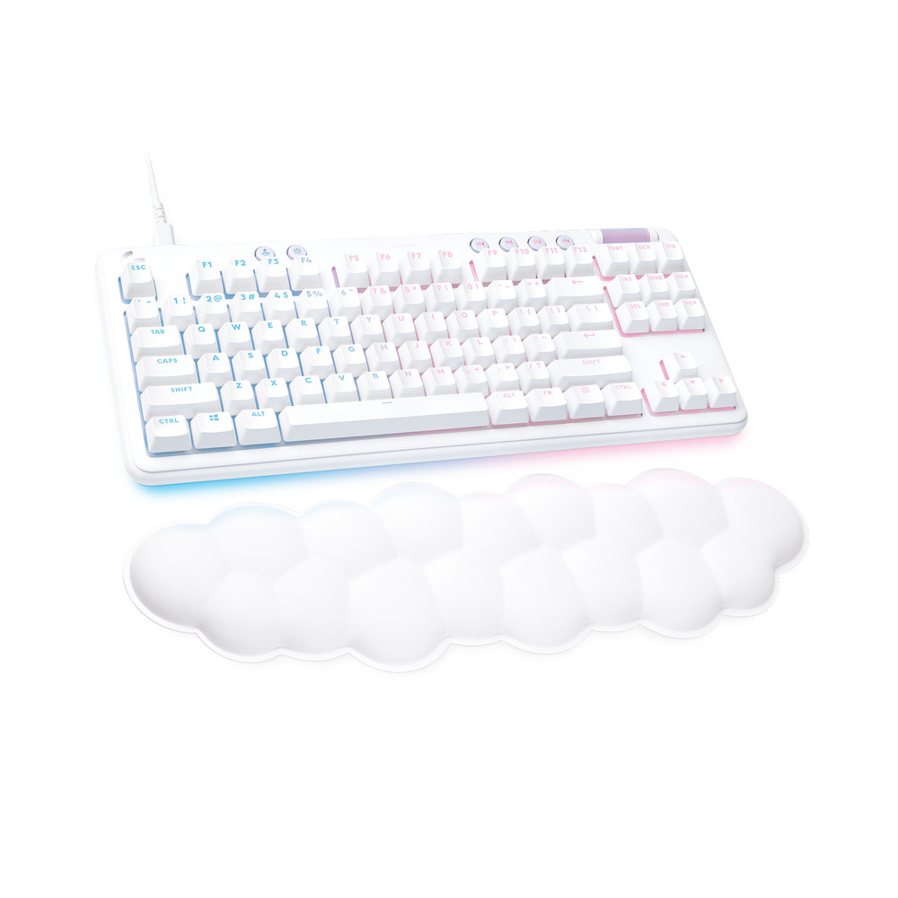 920-010413 - TECLADO LOGITECH G713 TKL C/REPOSAMANOS TACTIL OFF-WHITE (920-010413)