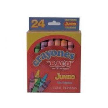 CY006 - CRAYONES BACO JUMBO C/24