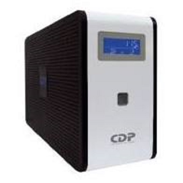 858277000281-C - NOBREAK/UPS MARCA CDP RU-SMART1010 1000VA/500W 10 CONT LCD REG. BAT. S