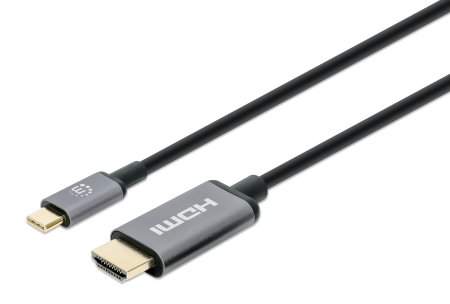 766623153591 - Cable USB-C a HDMI M 1.0M 4K@60Hz, Negro