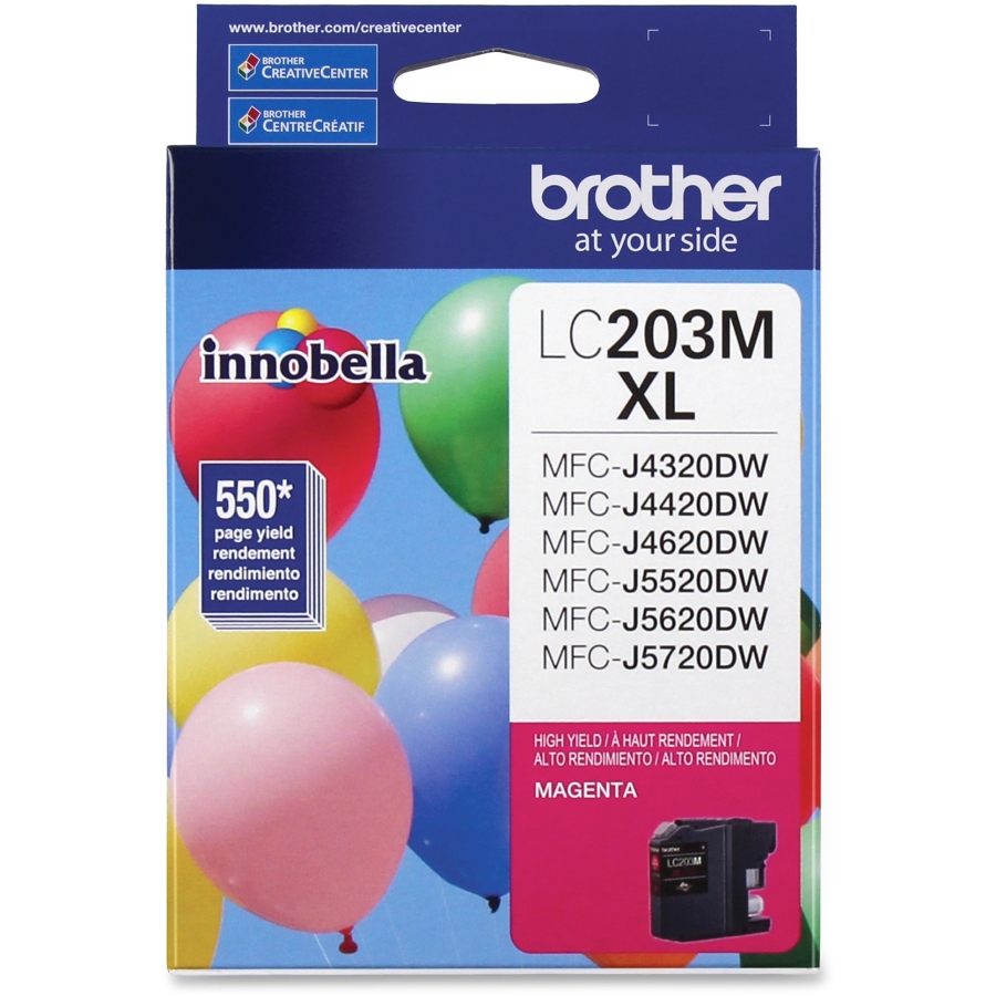 LC203M - CARTUCHO BROTHER MAGENTA LC203M XL