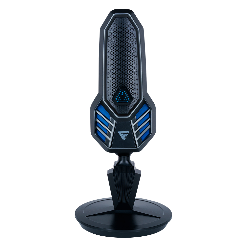 MCG800 - MICROFONO GAME FACTOR USB TIPO C Y A RGB BASE GIRATORIA ANTIPOP MCG800