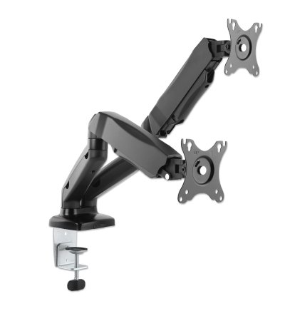 766623462501 - Soporte Monitor p/2 Monitor 13 a 27" Escritorio, Gas