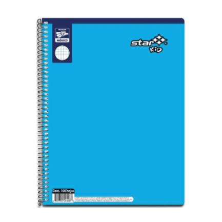 Cuaderno Profesional Estrella Star Kids Portada Lisa Cuadro C5 100 Hojas - 670