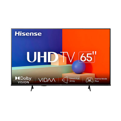 TELEVISION HISENSE 65" 65A65KV SMART TV LED 4K ULTRA HD, BLUETOOTH