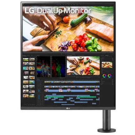 Monitor LG 28" DualUp Ergo Resolución 2560x2880 Panel Nano IPS