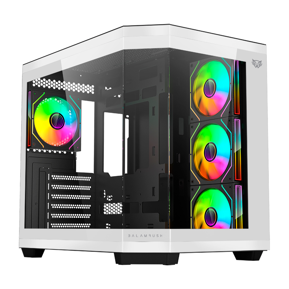 BR-938693 - GABINETE BALAM RUSH MED TOR TANK 9600 USB 3.0/4VENT/ARGB B/N (BR-938693)