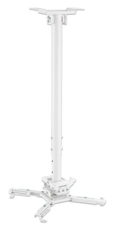 Soporte proyector p/techo 74 a 114 cm, 35 kg