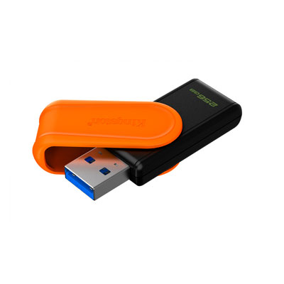 MEMORIA USB 256GB KINGSTON EXODIA S 3.2 NEGRO/NARANJA, DTXS/256GB