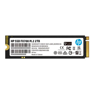 DISCO ESTADO SOLIDO HP FX700 NVME SSD M.2 2TB, PCIE 4.0, 3100 MB/S ESCRITURA, 6300 MB/S LECTURA, 8U2N5AA