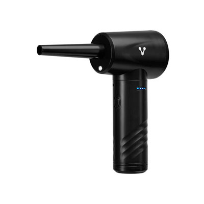AIRE COMPRIMIDO VORAGO AIR-100 ELECTRICO, INALAMBRICO,  RECARGABLE CON ACCESORIOS 6000MAH, 3 VELOCIDADES, 50,000RPM, NEGRO