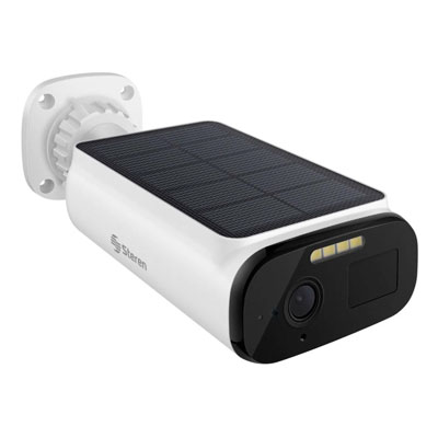 CAMARA IP STEREN CCTV-260 SMART WIFI, BALA, PARA EXTERIORES 3MP, INALAMBRICO, 2160 X 1440 PIXELES, DIA/NOCHE