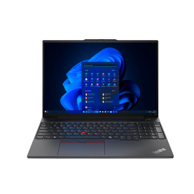 LAPTOP LENOVO THINKPAD E16 GEN 2 16" 1920X1200 WUXGA, INTEL CORE ULTRA 5 125U, 16GB, 512GB SSD, W11 PRO, 21MB0009LM