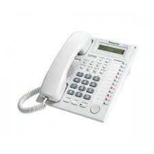 TELEFONO HIBRIDO MULTILINEA PANASONIC BLANCO KX-T7730X