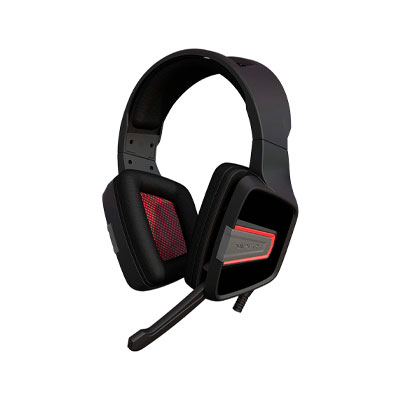 PV3302JMK - AUDIFONOS GAMER VIPER V330, STEREO, ALAMBRICO, 2.2M, 3.5MM, NEGRO, PV3302JMK