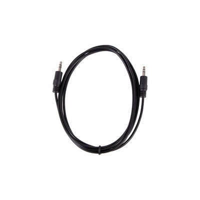 Cable de 2 Plug 3.5mm Estéreo a Jack 3.5mm TRRS-252-143 Negro